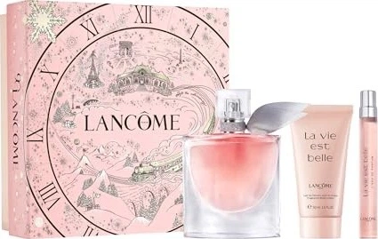 Zestaw damski Lancome La Vie Est Belle Woda perfumowana 50 ml + Miniaturka Woda perfumowana 10 ml + Balsam do ciała 50 ml (3614274654134) - obraz 1