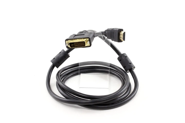 Кабель ATCOM DVI - HDMI 24pin 1.8m чорний 3808 - изображение 2