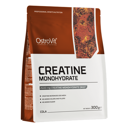 Креатин OstroVit Creatine Monohydrate 300 грамм Кола - Фото 1 Креатин OstroVit Creatine Monohydrate 300 грамм Кола - изображение 1