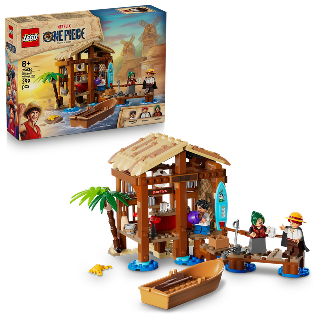 Конструктор Лего Ван Пис Хатина в Виндмил Уилладж Lego One Piece 75636 - Фото 7 Конструктор Лего Ван Пис Хатина в Виндмил Уилладж Lego One Piece 75636 - изображение 7