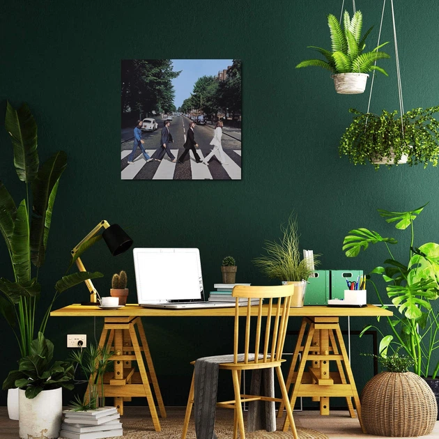 Интерьерная картина Битлз, Abbey Road, The Beatles, 30×30 см