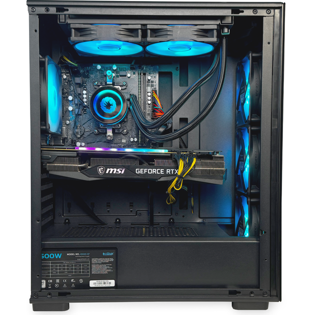 ПК AMD Ryzen 9 7900 (3.7 - 5.4 ГГц) NVIDIA RTX 4080 16GB GDDR6X DDR5 6000+ 16GB 800 Вт - зображення 2