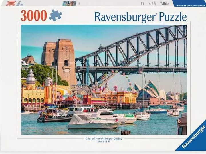 Пазл Ravensburger Сідней 3000 елементів 12001419 (4005555014195) - зображення 1