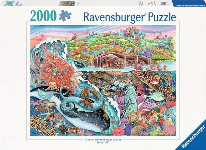Пазл Ravensburger Thalassic Tale 2000 елементів 12001484 (4005555014843) - зображення 1