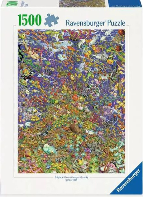 Пазл Ravensburger Кораловий риф 1500 елементів 12000436 (4005555004363) - зображення 1