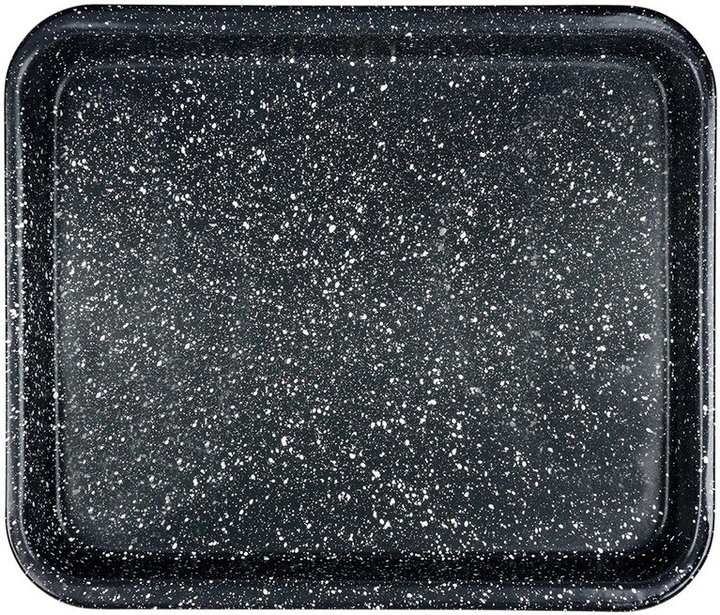Brytfanna do piekarnika Orion Grande granitowa prostokątna 39.5 x 33.5 x 4.5 cm (8592381144425) - obraz 1