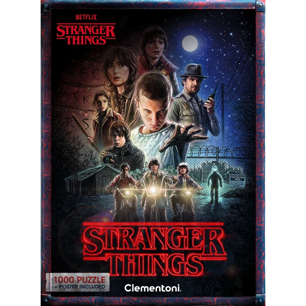 Пазл Stranger Things (Удивительные чудеса) – 1000 шт Clementoni 39978 - изображение 4