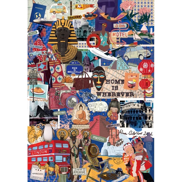 Пазл Travel & Cultures - More is More - 1000 шт Clementoni 37072 - изображение 2