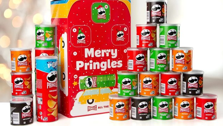Адвент-Календар Pringles Merry Pringles 1085g - зображення 2