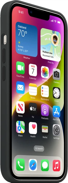 Панель Apple MagSafe для iPhone 14 Midnight (MW5R3) - зображення 3