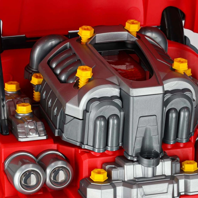 Zestaw zabawek KIK Ciężarówka, silnik do rozkręcania, zestaw mechanika z ruchomymi elementami (5903039769236) - obraz 13