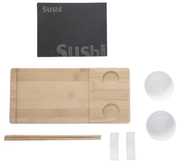 Набір для суші Homla Sushi з двома мисочками 8 елементів (5904183893662) - зображення 4