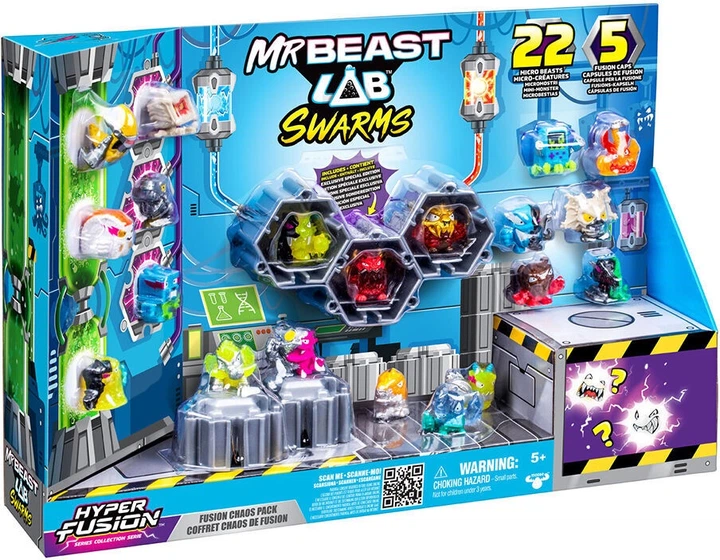 Zestaw do zabawy MrBeast Lab Swarms Chaos 25011 (630996250112) - obraz 2