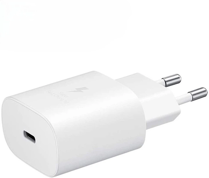 Ładowarka sieciowa Samsung EP-TA800NWEGEU 25W USB-C Biała (5907518378896) - obraz 3