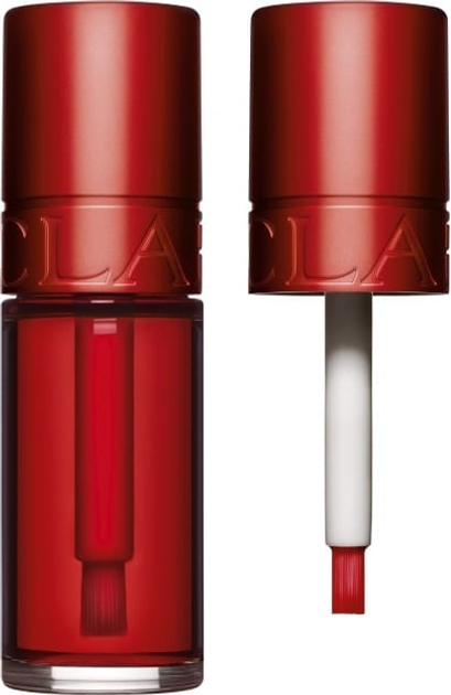 Błyszczyk do ust Clarins Water Lip Stain matowy 03-Red Water 7 ml (3666057333330) - obraz 1