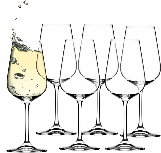 Zestaw kieliszków do białego wina Kadax Fano 6x360 ml (5902730382034) - obraz 3