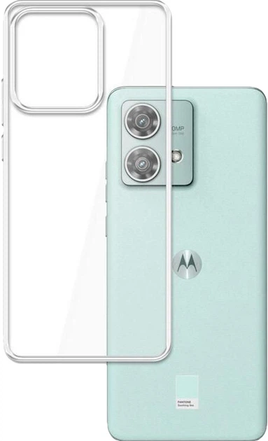 Etui plecki 3MK Armor Case na Motorola Edge 40 Transparent (5903108555371) - obraz 2