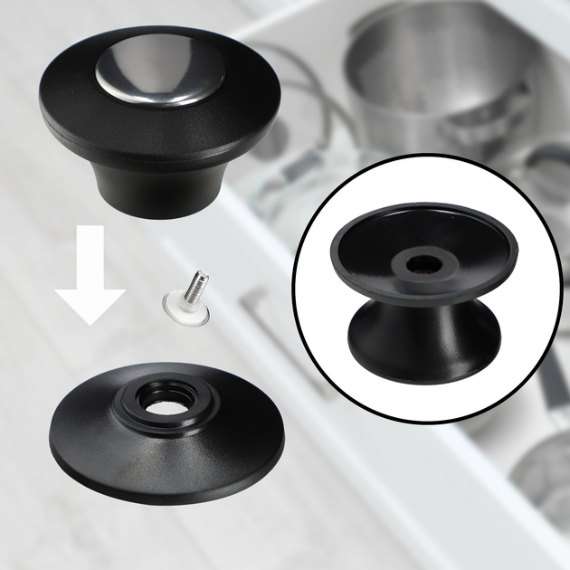 Zestaw pokrywek Kadax Barletta szklanych 20 cm + 24 cm + 28 cm (5903699477366) - obraz 2