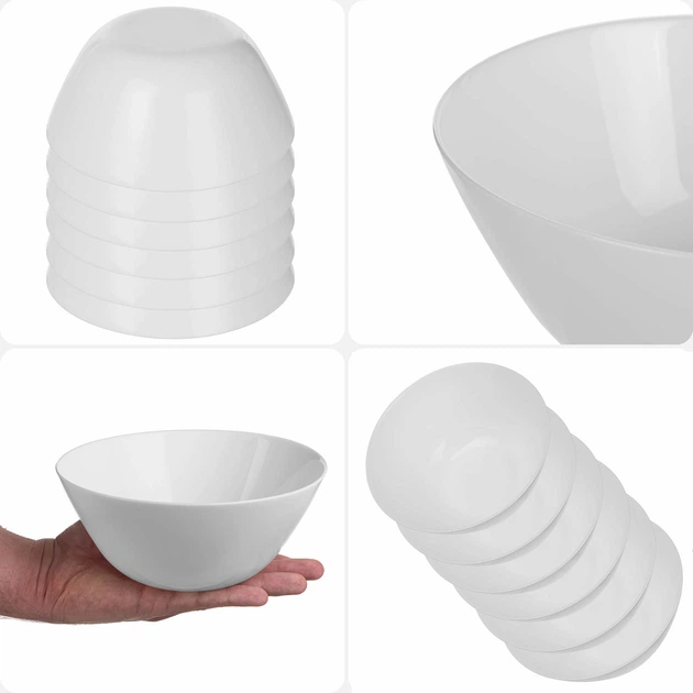 Набір салатниць Kadax Datena круглих 6x18 см (5906638321317) - зображення 4