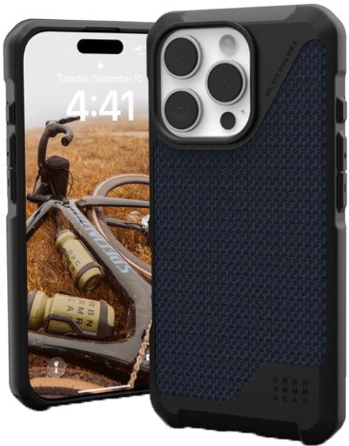 Панель UAG Metropolis LT Magsafe для Apple iPhone 16 Pro Kevlar Mallard (AW82-0AK) - зображення 3