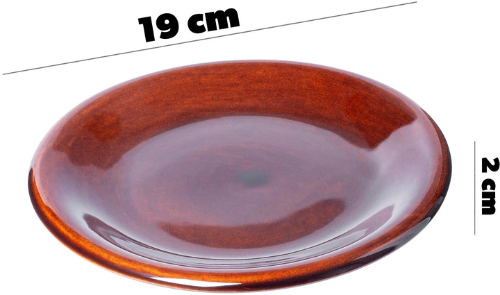 Набір тарілок Kadax Olympia для десертів 2x19 см (5903699480908) - зображення 2