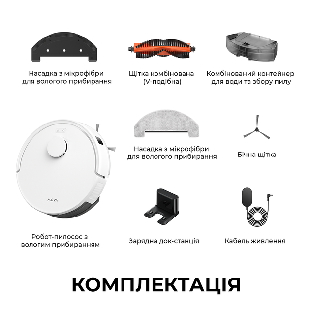 Робот пилосос MOVA E20 - зображення 12