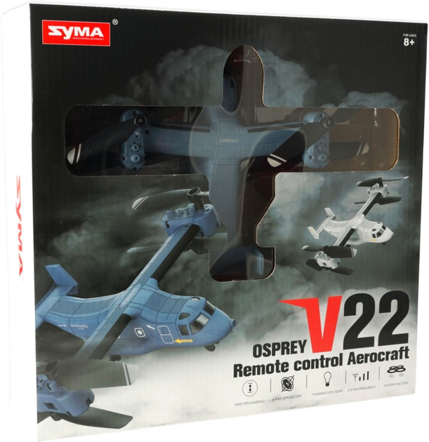 Dron Syma V22 Niebieski (5903039745575) - obraz 6