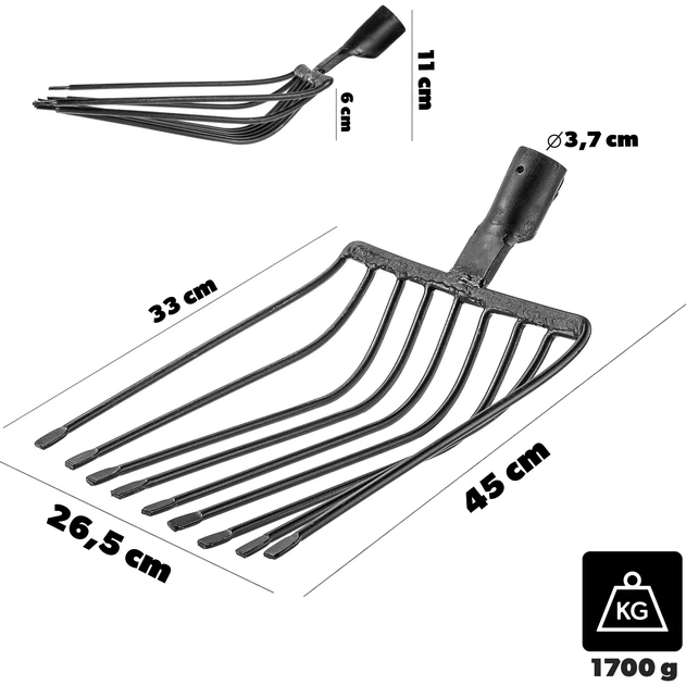 Вилка Kadax Aize К10134 - зображення 3