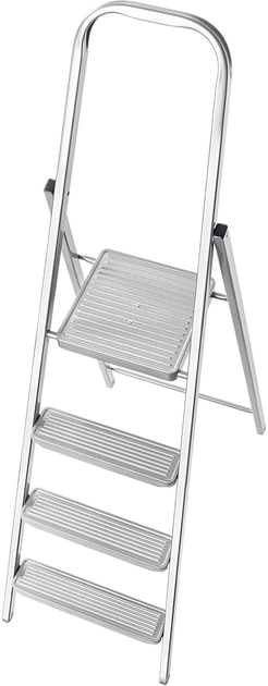 Drabina stalowa Kadax Steel Home Art 214 4 stopnie 150 kg (5903699493885) - obraz 1