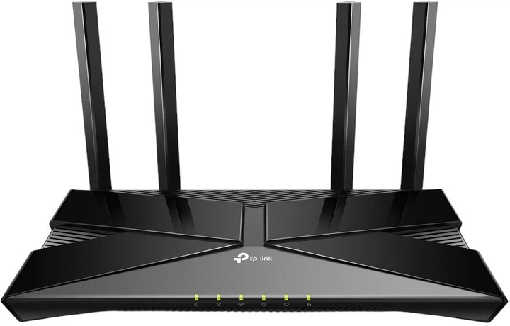 Router WiFi TP-Link EX520 AX3000 WiFi 6 Black (4897098684795) - obraz 1