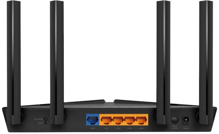 Router WiFi TP-Link EX520 AX3000 WiFi 6 Black (4897098684795) - obraz 3