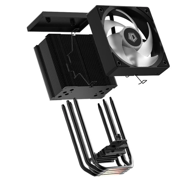 Кулер для процессора ID-Cooling SE-904-XT ARGB Black (SE-904-XT ARGB BLACK) - изображение 11
