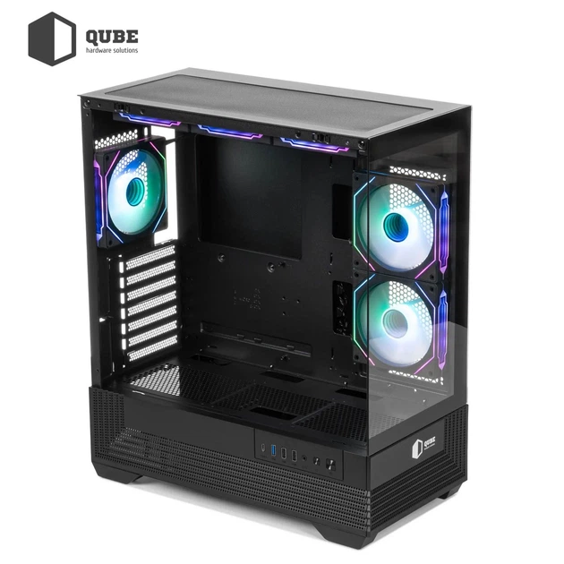 Корпус QUBE FORT ARGB Black (FORT_GBNU3) - изображение 9