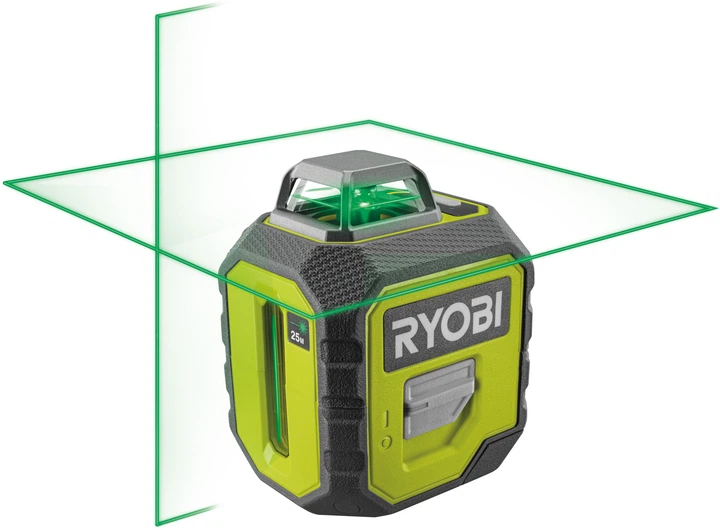Нівелір лазерний RYOBI RB360RLL 25 м 360° зелений промінь (5133005310) - зображення 1