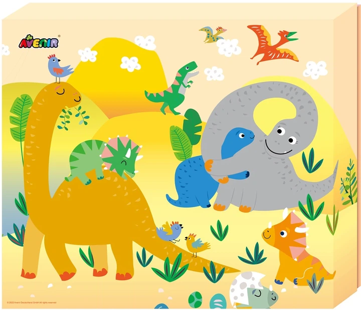 Zestaw kreatywny Avenir Pudełko prezentowe Dinozaur 13 elementów (CH221773) - obraz 4