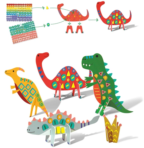 Zestaw kreatywny Avenir Pudełko prezentowe Dinozaur 13 elementów (CH221773) - obraz 14