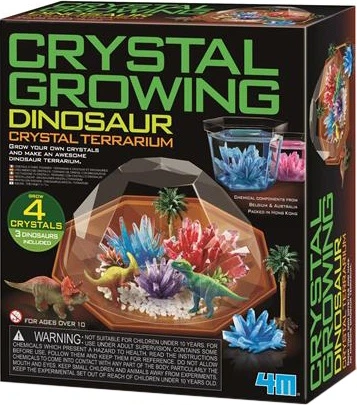 Zestaw do hodowli kryształów 4M Dinozaury (4893156039262) - obraz 1
