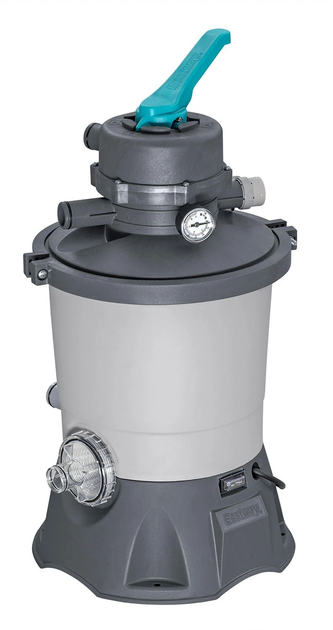 Пісочна помпа для басейнів Bestway + фільтрувальні кульки 3596 л/год 58515 (5903890631352) - зображення 4