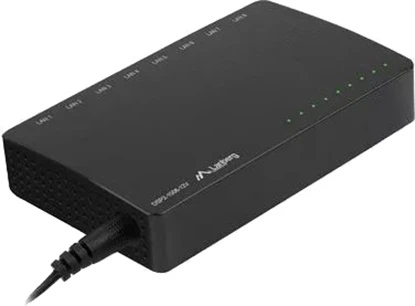 Комутатор Lanberg DSP2-1008-12V (DS02V81000MP262400322) - Уцінка - зображення 1