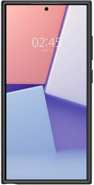Etui Spigen Liquid Air na Samsung Galaxy S24 Ultra Black (8809971221726) (955555910630324) - Outlet - obraz 2