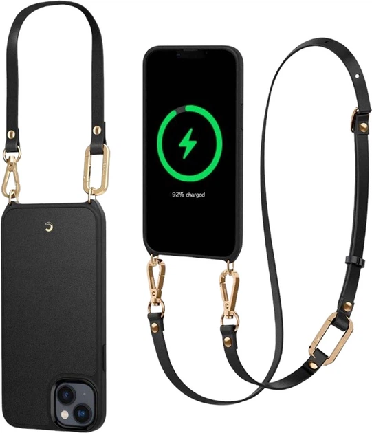 Etui plecki Spigen Cyrill Classic Charm MAG do Apple iPhone 14 Plus Black (8809811864458) (955555908890716) - Outlet - obraz 2