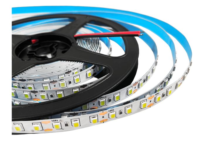Светодиодная лента 10W 12V 120SMD 2835 IP20 белая "LEMANSO" LM855 - изображение 3