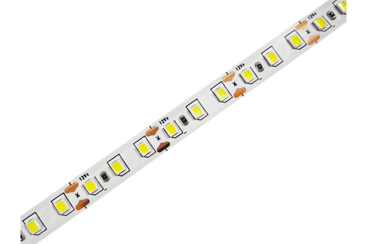 Светодиодная лента 10W 12V 120SMD 2835 IP20 белая "LEMANSO" LM855 - изображение 4
