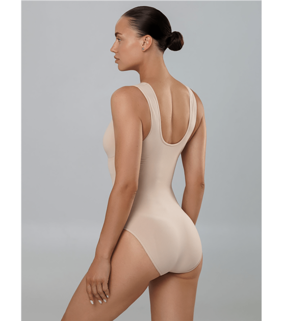 Корректирующее боди с трусиками слипами - Giulia - BODY SLIP SHAPEWEAR - S/M - Light Nude - Фото 2 Корректирующее боди с трусиками слипами - Giulia - BODY SLIP SHAPEWEAR - S/M - Light Nude - изображение 2