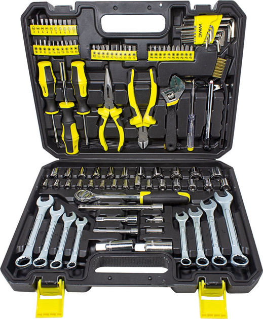 Zestaw narzędzi WMC TOOLS 122 szt. 30122 (4811450025903) - obraz 1