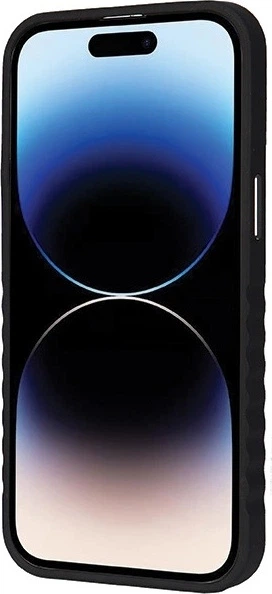 Панель Audi Genuine Leather MagSafe для Apple iPhone 14 Pro Max Black-Red (AU-TPUPCMIP14PM-R8/D3-RD) - зображення 6