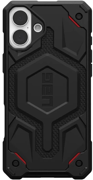 Etui UAG Monarch Pro Magsafe dla Apple iPhone 16 Plus Kevlar Black (AW82-0AR) - obraz 1
