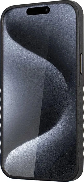 Etui Audi Genuine Leather MagSafe do Apple iPhone 15 Pro Black-Red (AU-TPUPCMIP15P-R8/D3-RD) - obraz 6