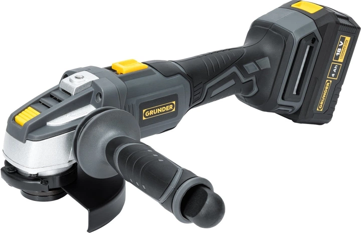 Akumulatorowa wiertarko-wkrętarka Grunder + szlifierka kątowa + 2 x akumulatory z ładowarką (CD-B0A18+AG-B0118E) - obraz 3