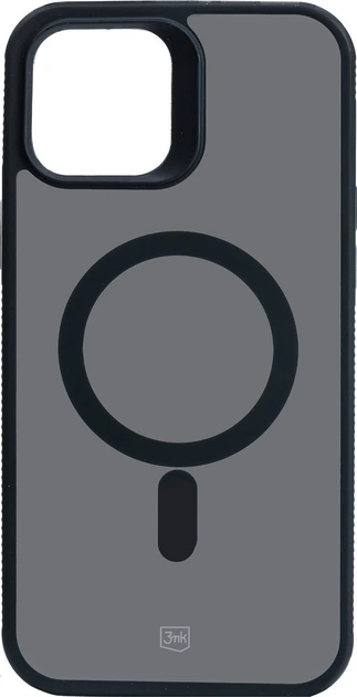 Панель 3MK Smoke Mag  для Apple iPhone 13 Pro Black (5903108563710) - зображення 1